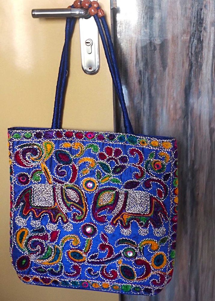 Embroidered Handbag
