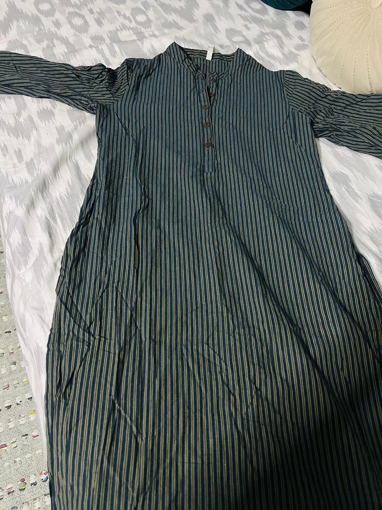Stripe Straight Kurta