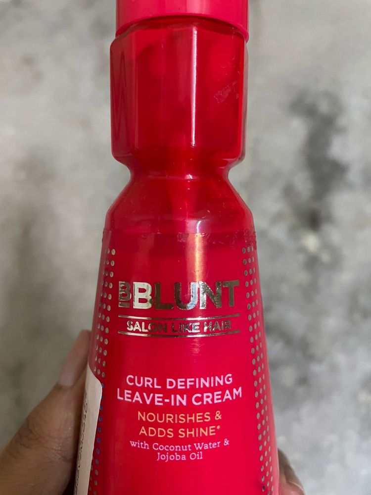 BBlunt Curl Defining Leave In Cream