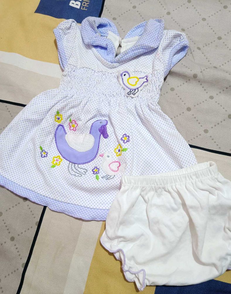 Collar Baby Dress
