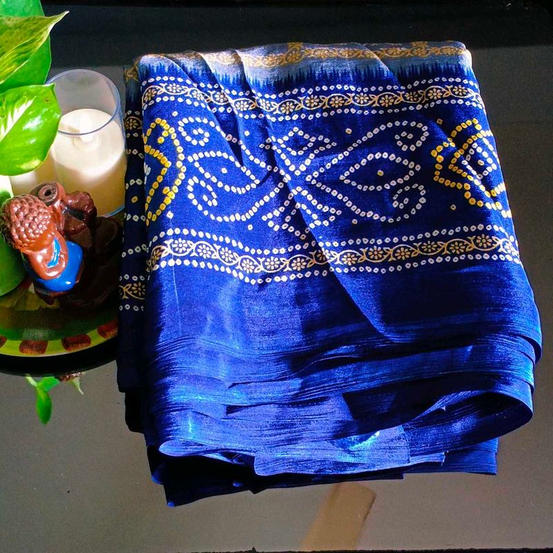 🛍️ Bandhani Saree ⭐⭐⭐⭐