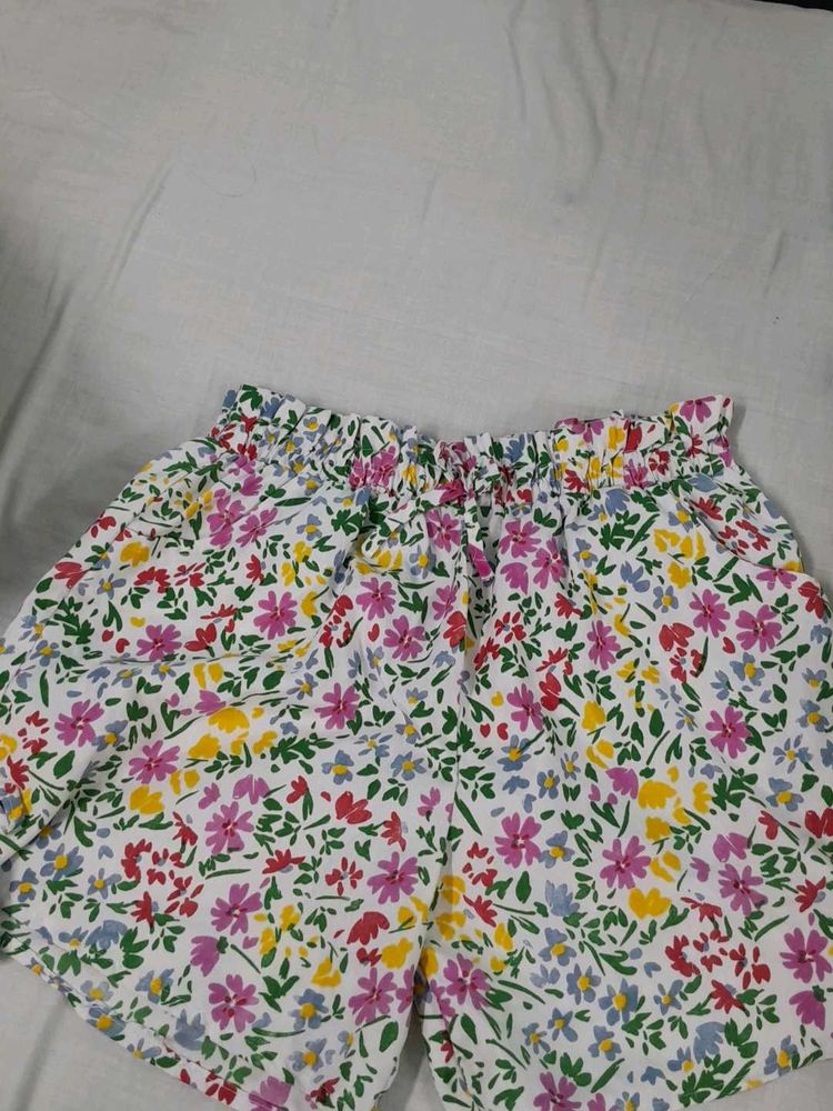 Floral Short Pant