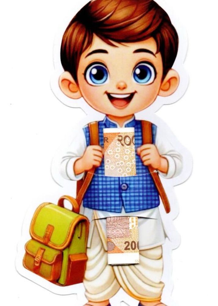 Cartoon Kid Money envelope