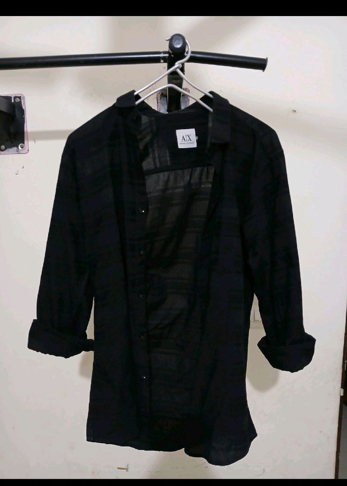 Black Shirt From Armani Exchange