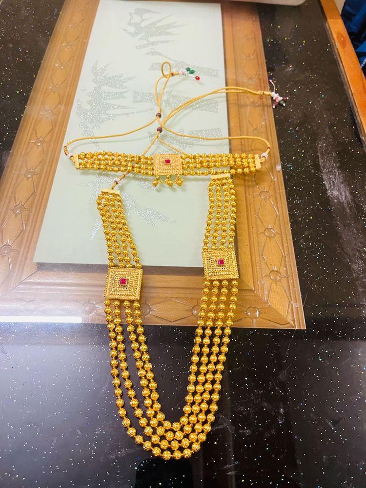 Golden Jewellery Set