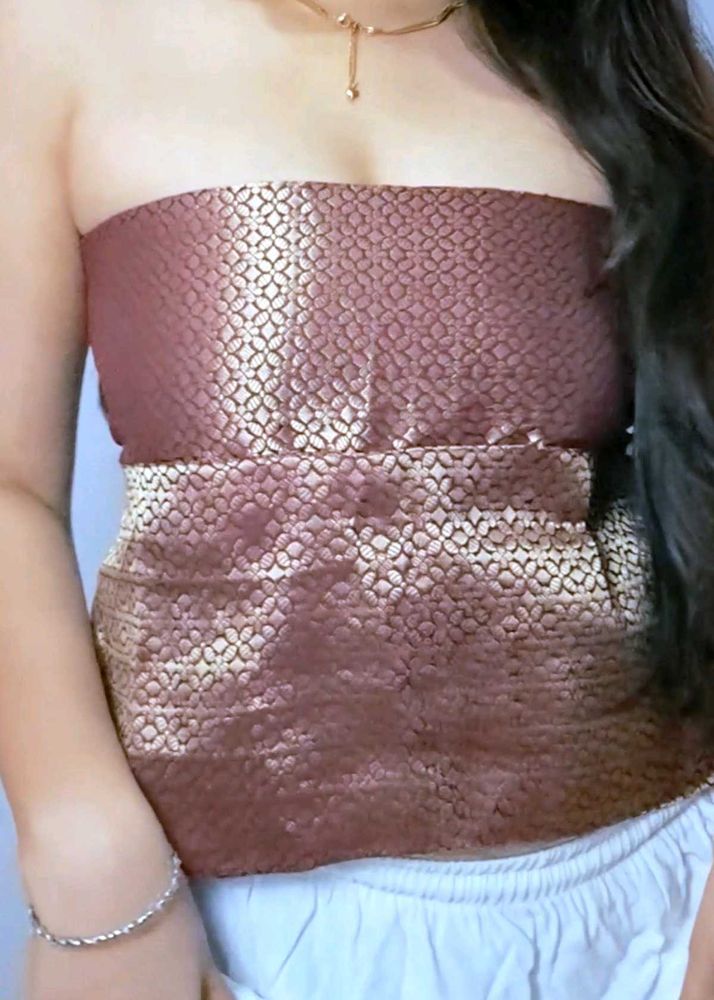 Y2k Style Customized Backless Tube Top