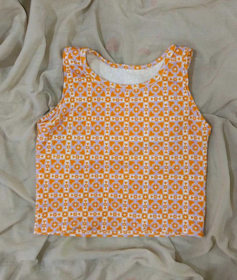 Floral Print Tank Top
