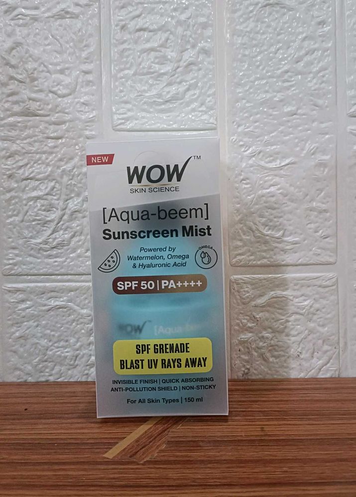 WOW Skin Science Aqua-beem Sunscreen Mist SPF 50