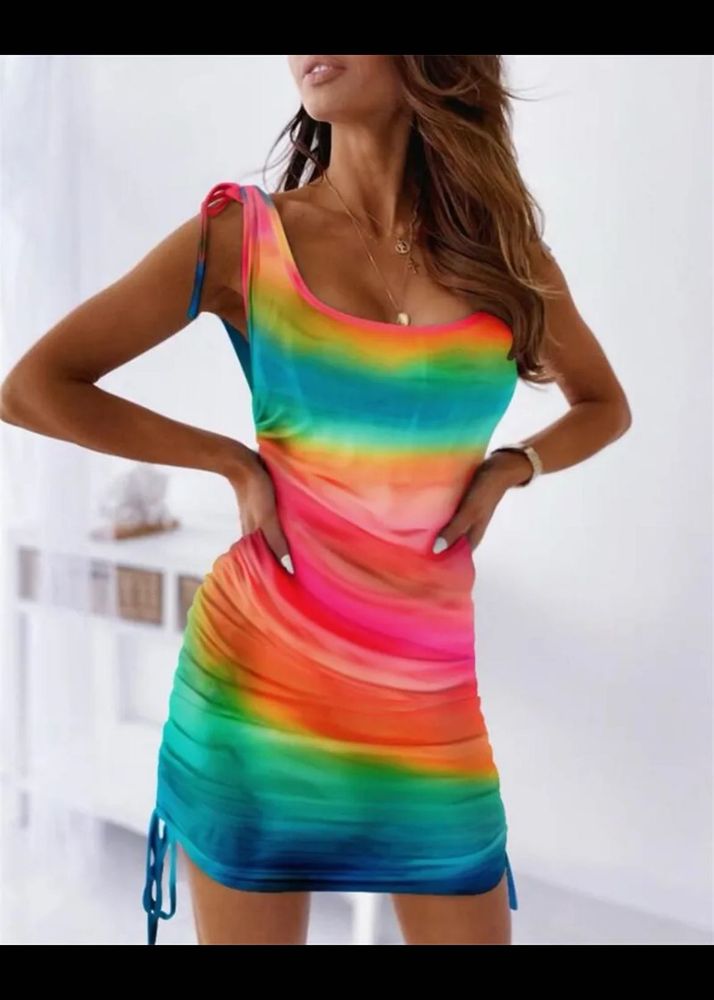 Rainbow 🌈 Dress For Party 🥳