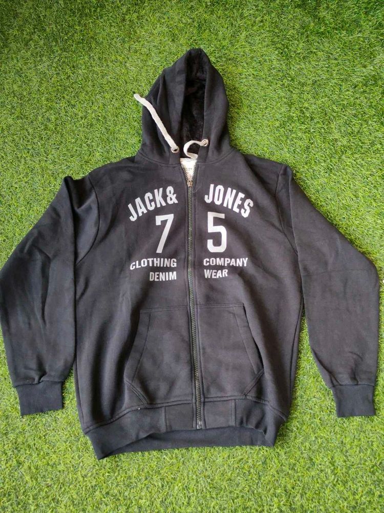 Jack &amp; Jones Black Hoodie XXL