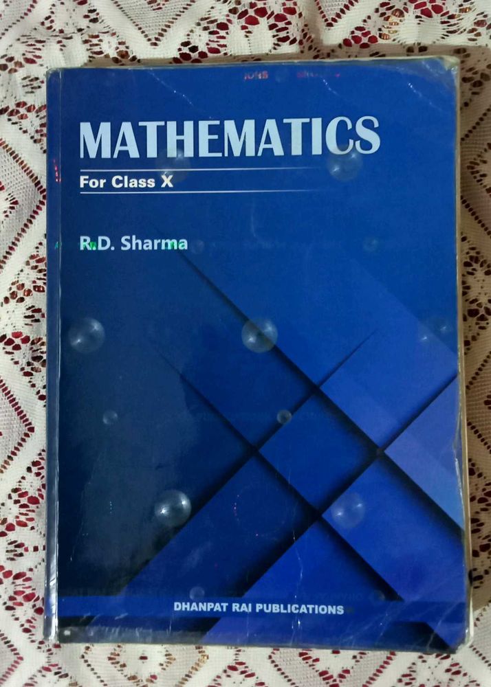 R.D. Sharma Mathematics Book Class 10