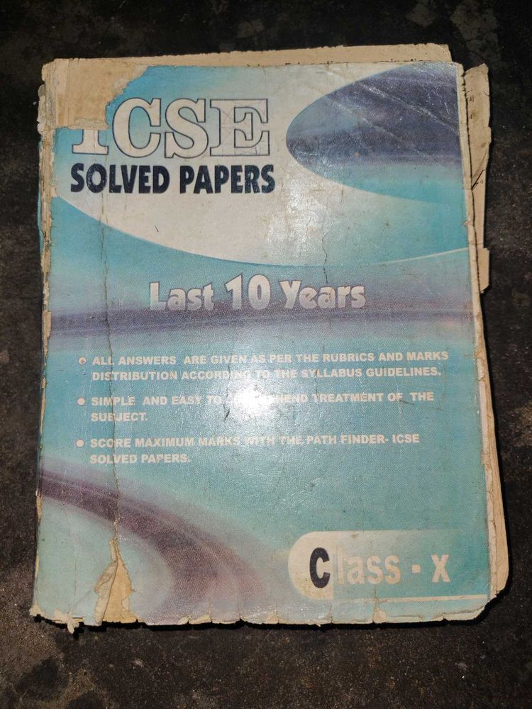 ICSE Solved Papers – Class 10