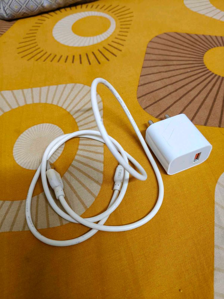 Intex 18W Charger With Adapter And Cable Type C
