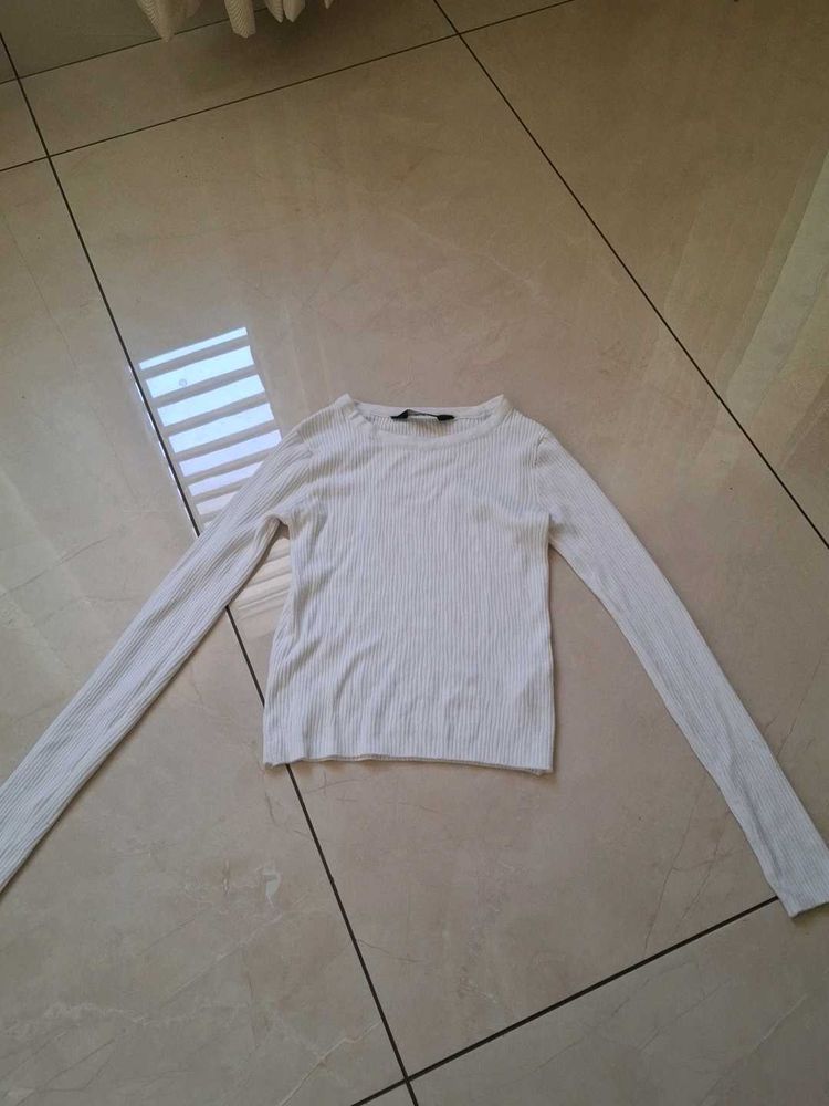 Ribbed Long Sleeve Top