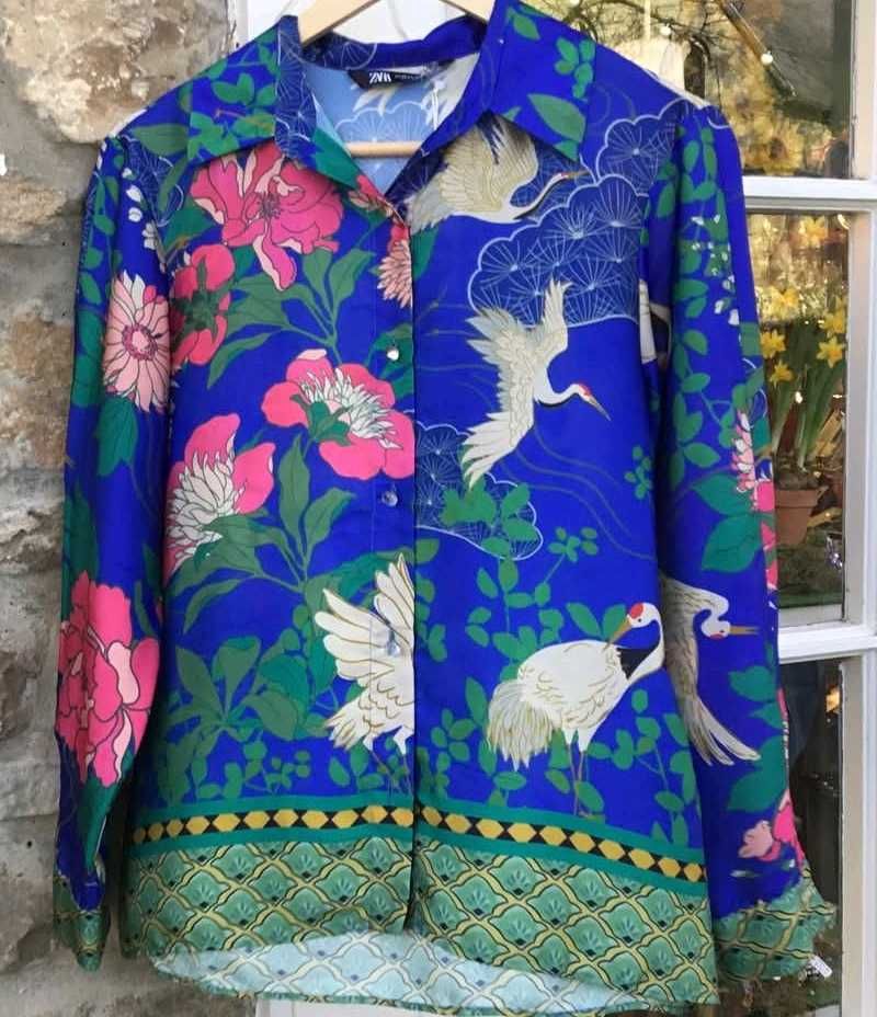 Zara Satin Shirt