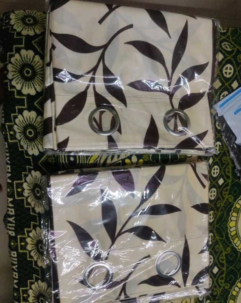 Leaf Print  Curtains