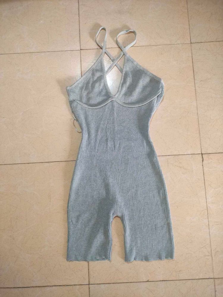 Bodycon Ribbed Romper 🎧🪄🦄🪞