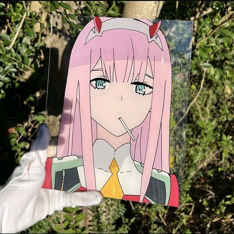 Zero Two Glass Painting