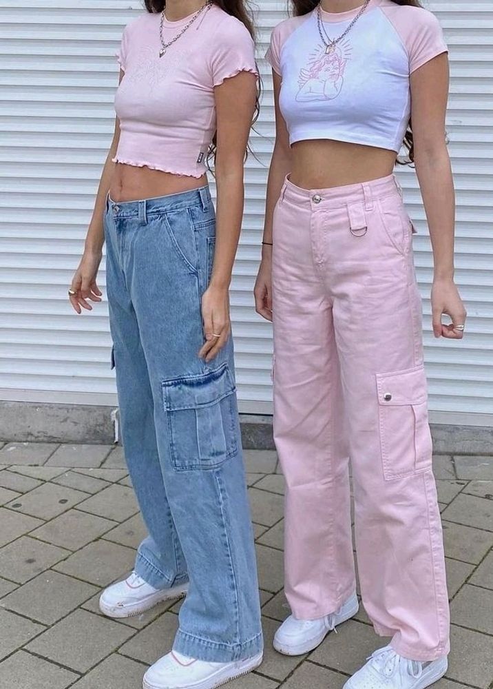 Only Today Sale Clearance Wide Leg Cargo