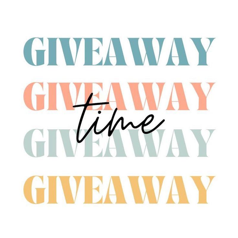 GIVEAWAY