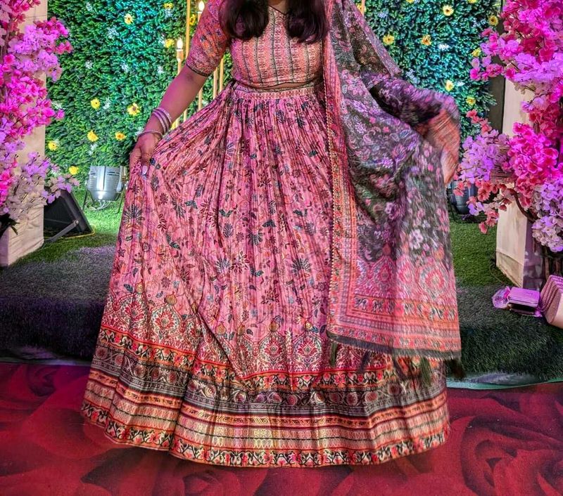 Kalamkari Lehenga