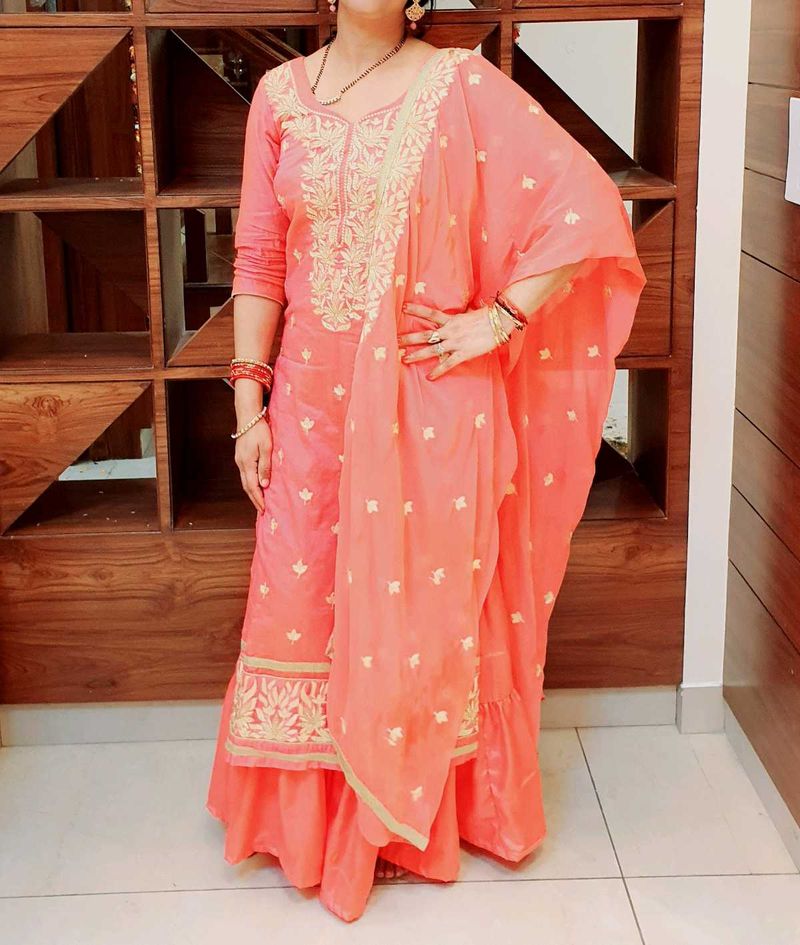 🎀💘Women Sharara Suit with Dupatta💘🎀