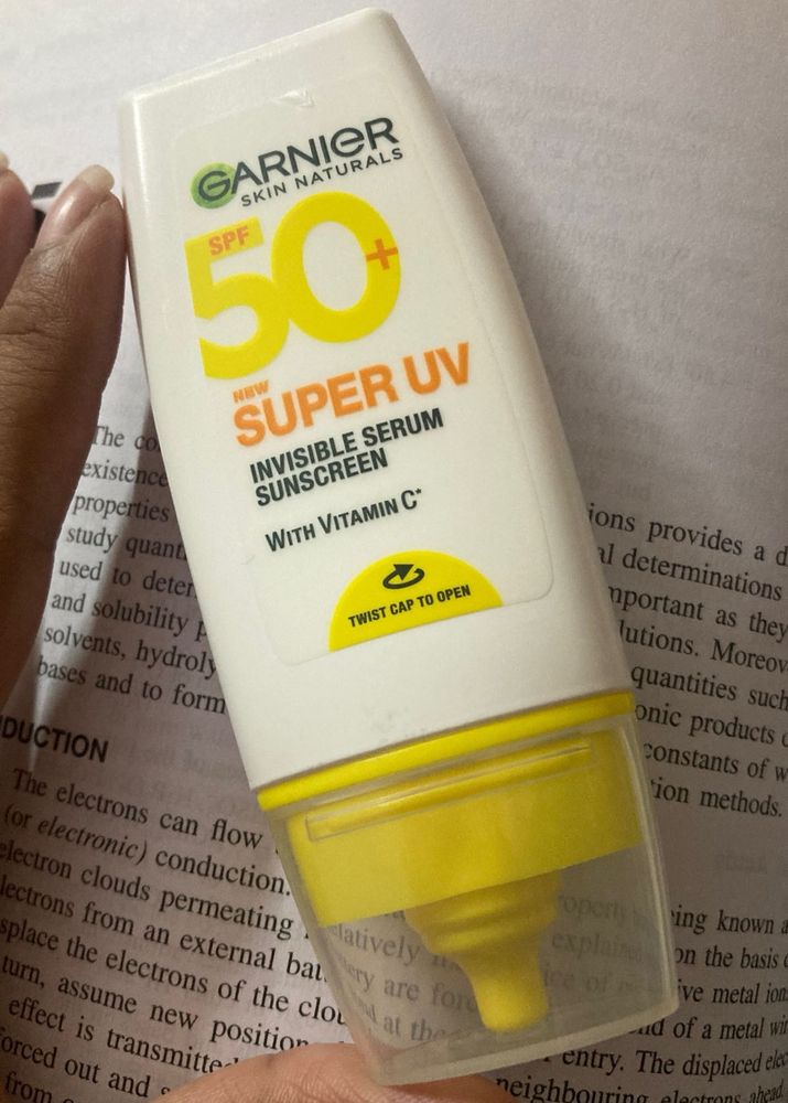 Garnier Sunscreen