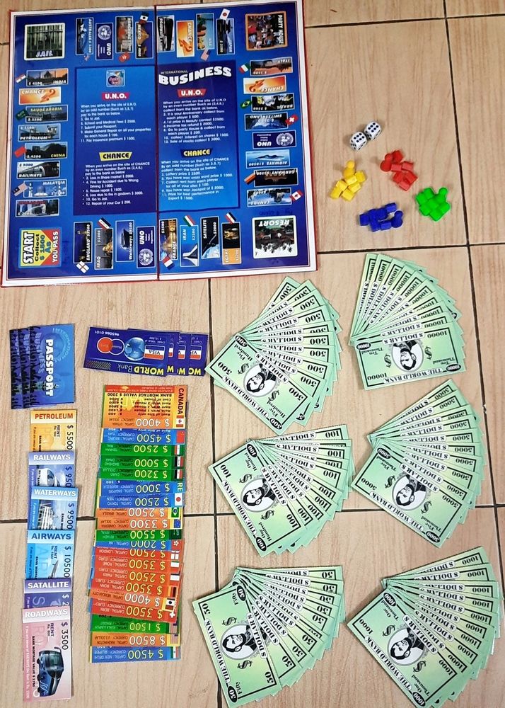 INTERNATIONAL BUSINESS BOARD GAME🌍💸
