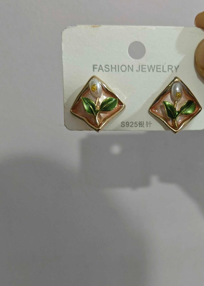 Floral Stud Earrings