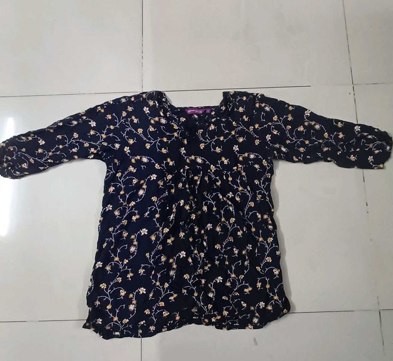 Floral Print Top