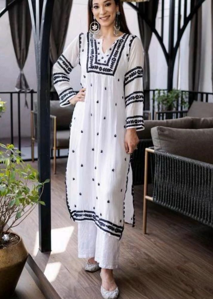 ✨White Kurta Set✨