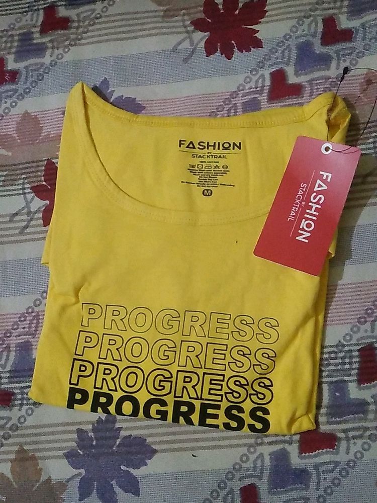 Samar Special Yellow Colour T-shirt