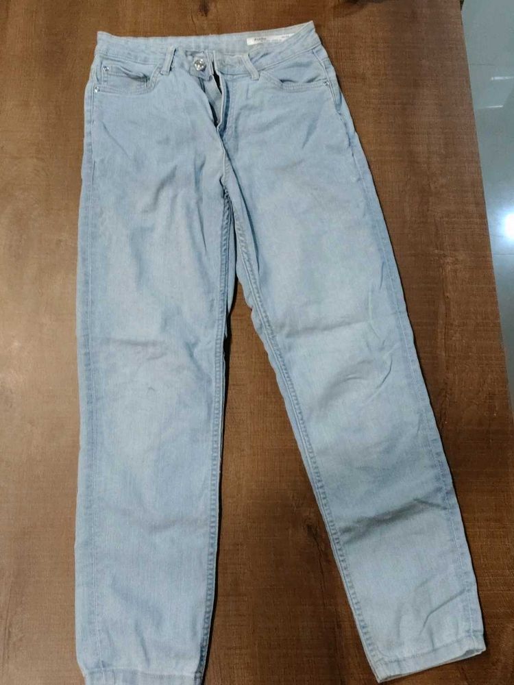 Light Wash Denim Jeans
