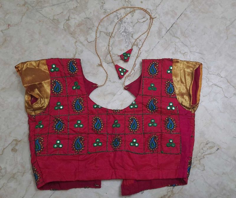 Embroidered Indian Blouse