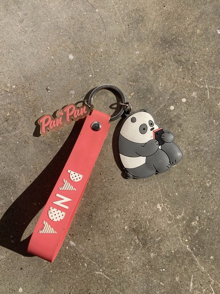 We Bare Bears Panda Keychain