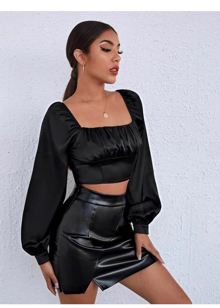 Women’s Balloon Sleeve Top Party Wear