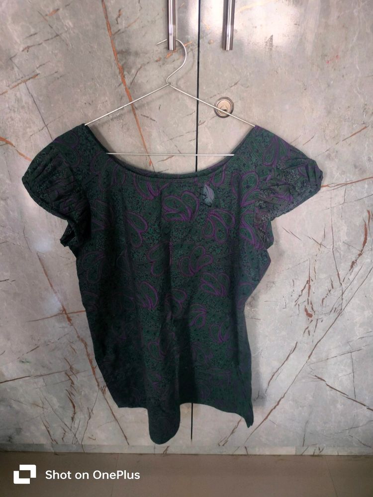 Printed Tunic Top