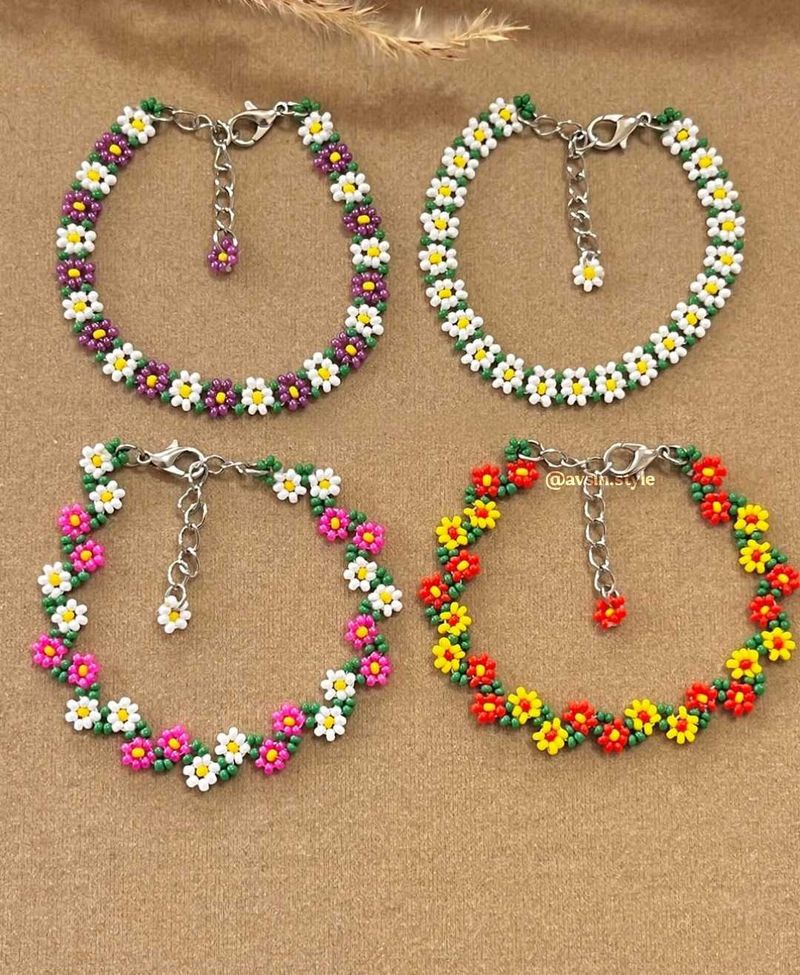 Daisy Bracelet ♡⁠˖⁠꒰⁠ᵕ⁠༚⁠ᵕ⁠⑅⁠꒱