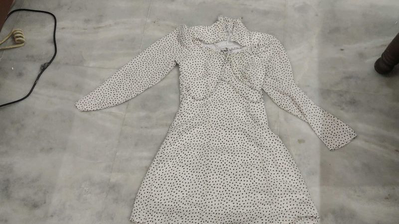 Floral Print Mini Dress