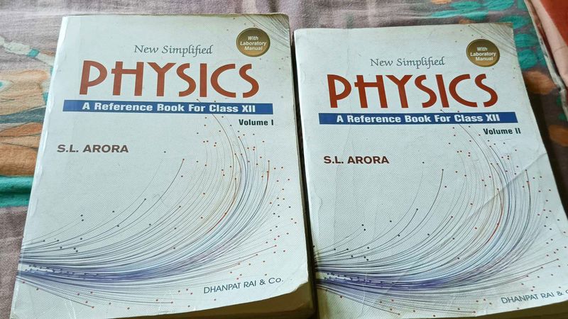S.L. Arora Physics Class XII (Vol. 1 &amp; 2)