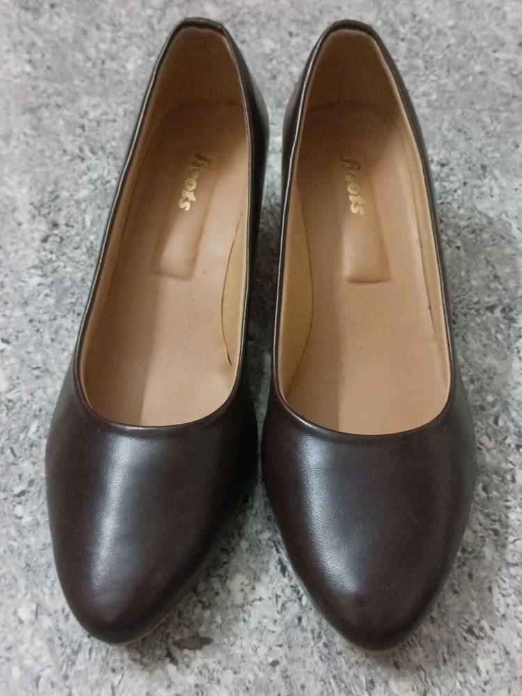 Brown Court Shoes