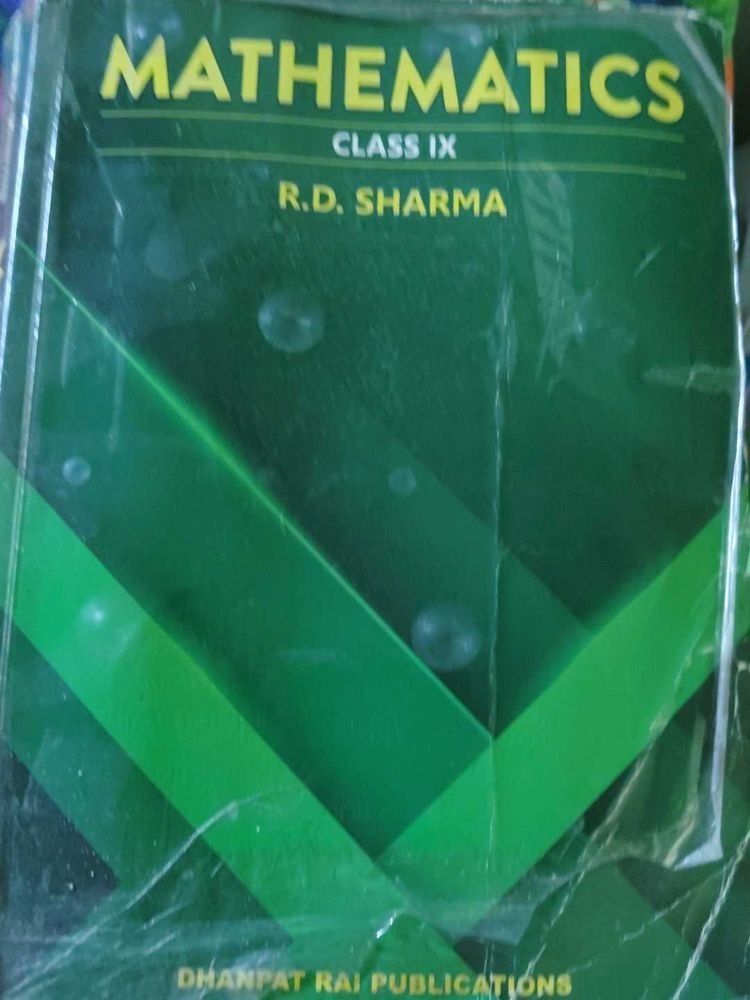 R.D. Sharma Mathematics Class IX