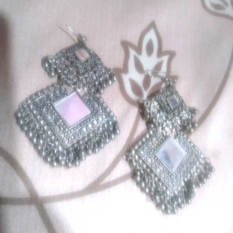 Silver Dangle Earrings