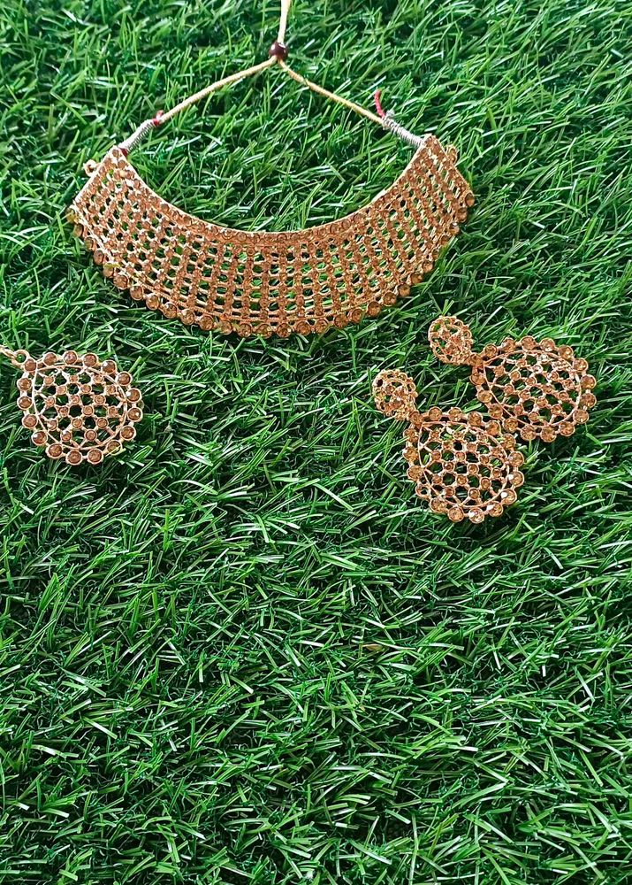 Gold-Tone Jewelry Set