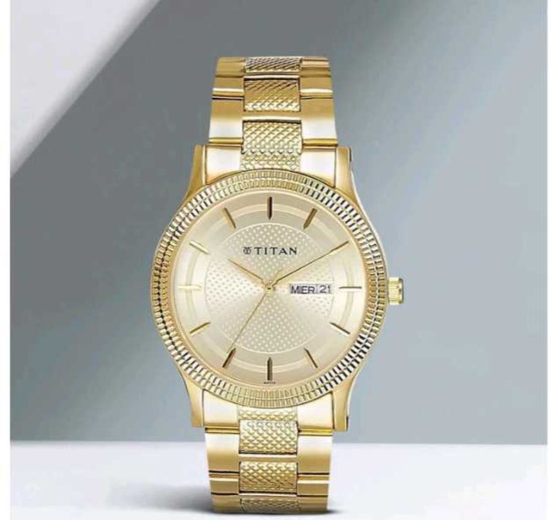 Titan Gold Watch