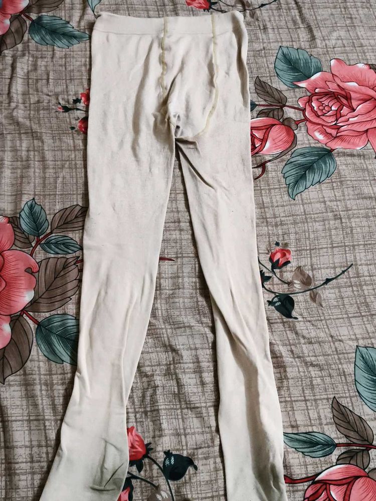 Cream Colored Tights