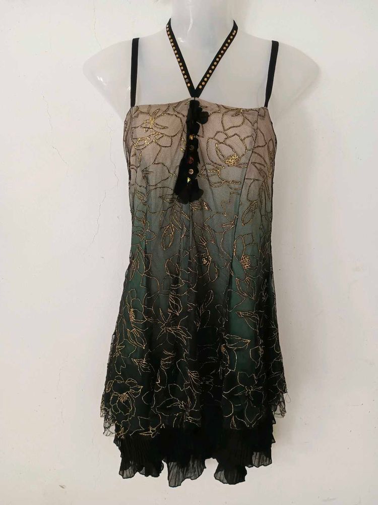 CUTE SHIMMERY BAGGY DRESS
