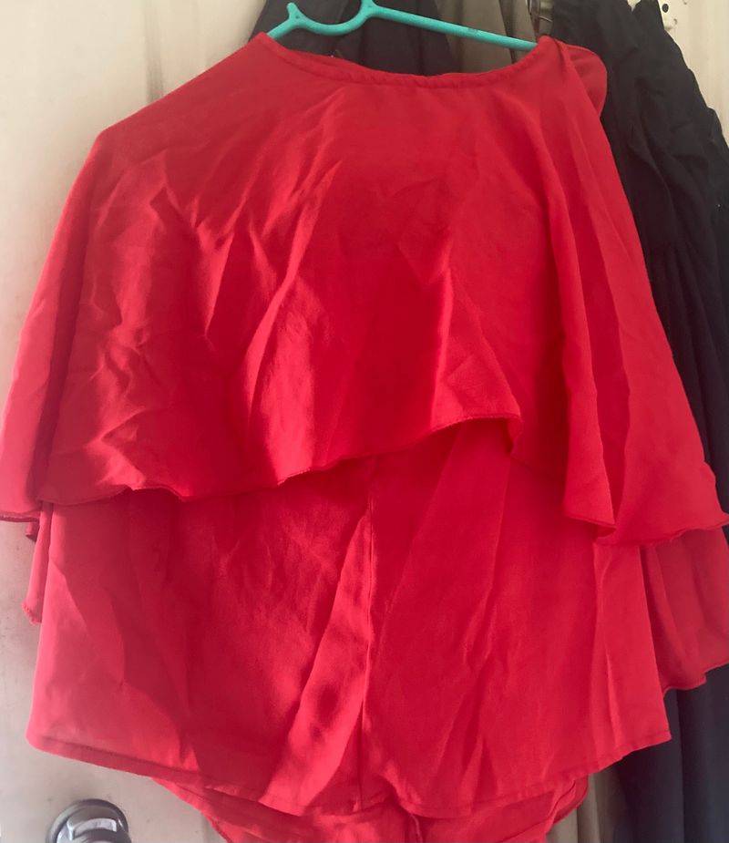 Top With Long Fancy Sleeves