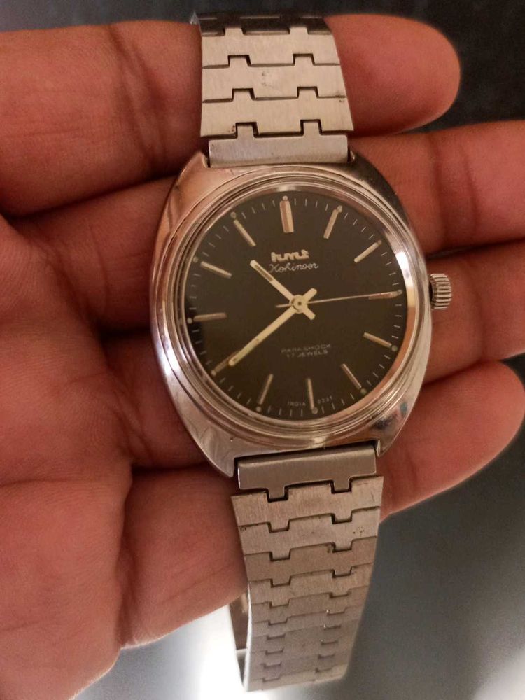 HMT Kohinoor Watch - matt black