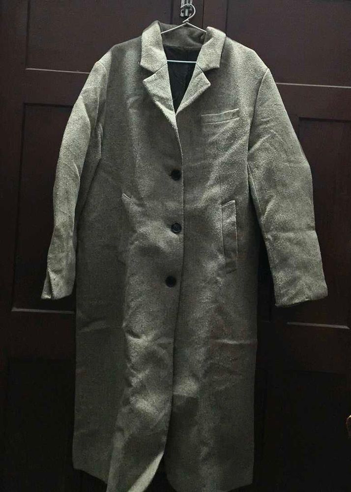 Vintage Wool Blend Overcoat